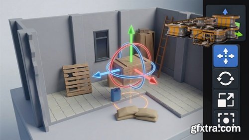 SuperhiveMarket - Blender Essentials for Beginners: Transform and Gizmo Basics