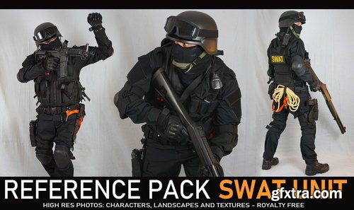 Artstation - SWAT UNIT - 760+ Reference pictures including 360° Turnarounds
