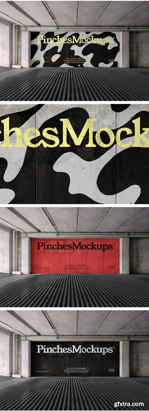 PinchesMockups - Wall Mockup