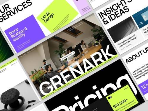 'Greenark - Agency Website' 'Greenark - Agency Website'