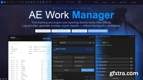 Aescripts - AE Work Manager v1.0.0