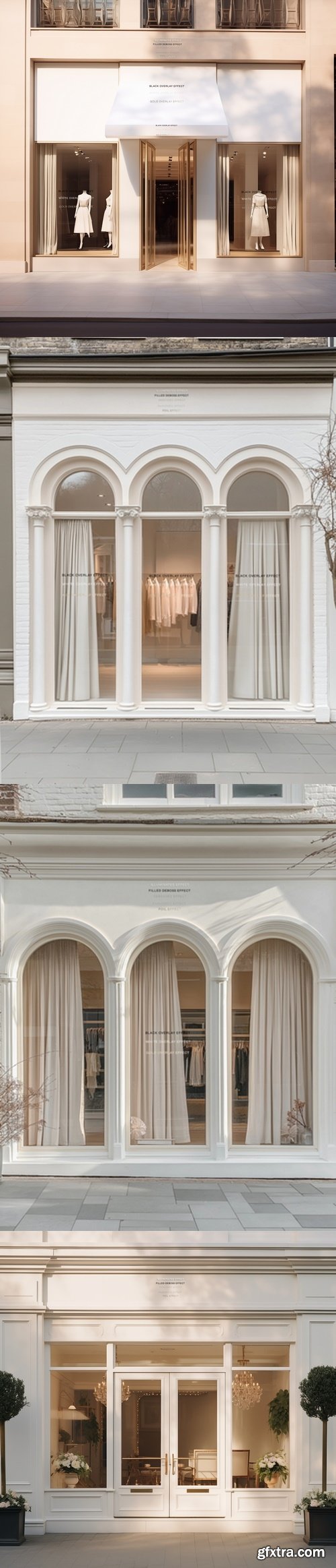 Blanche Studio - Shopfront Mockup