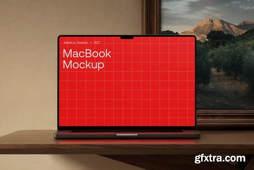 Asketic - MacBook Mockup M27