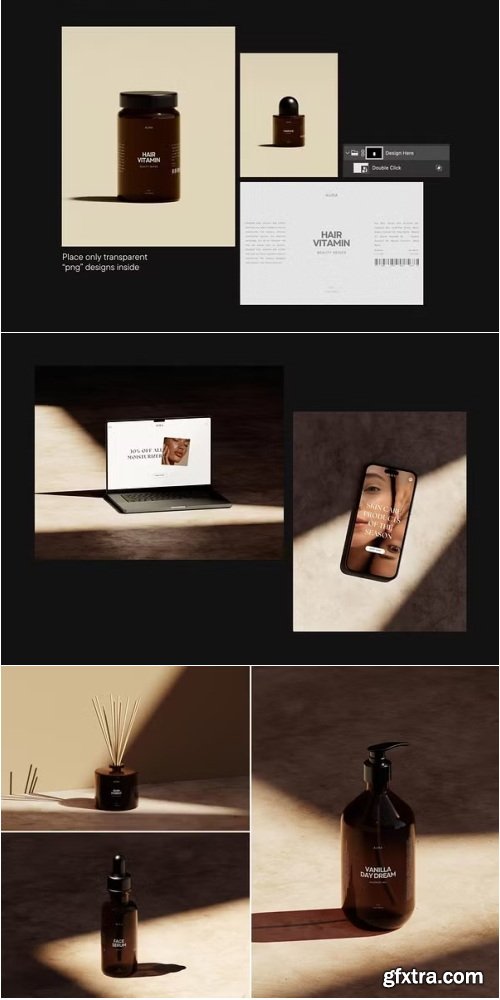 CreativeMarket - Aura Cosmetic Mockup Collection - 286161081