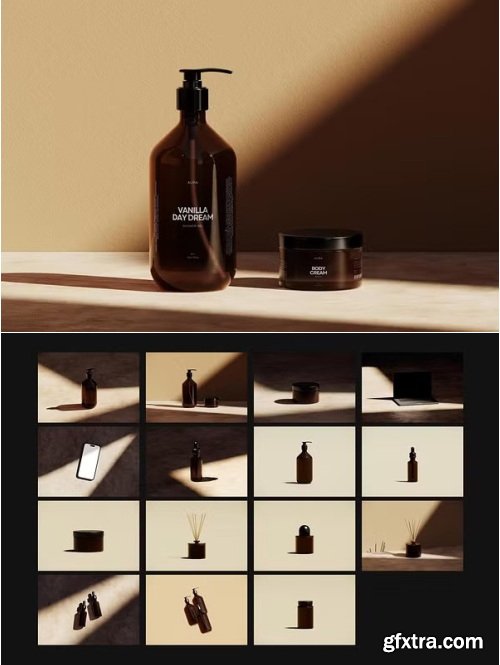 CreativeMarket - Aura Cosmetic Mockup Collection - 286161081
