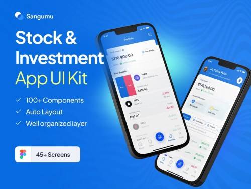 'Sangumu Stock Investment UI Kit' 'Sangumu Stock Investment UI Kit'