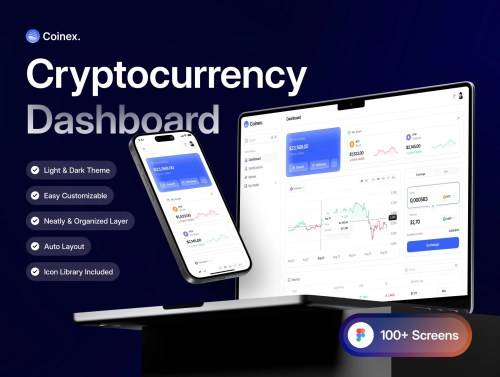 'Coinex: Cryptocurrency Dashboard UI Kit' 'Coinex: Cryptocurrency Dashboard UI Kit'
