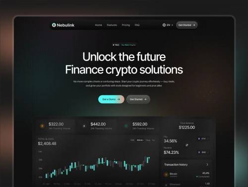 'Nebulink — Crypto SaaS Template' 'Nebulink — Crypto SaaS Template'