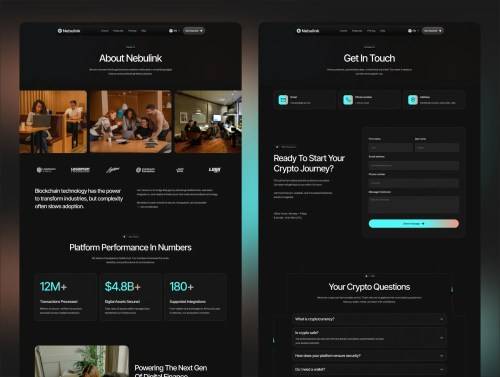 'Nebulink — Crypto SaaS Template' 'Nebulink — Crypto SaaS Template'