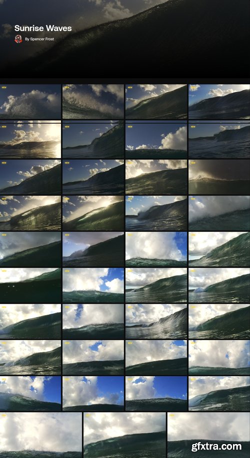 Artlist - Sunrise Waves - 4K ProRes Collections