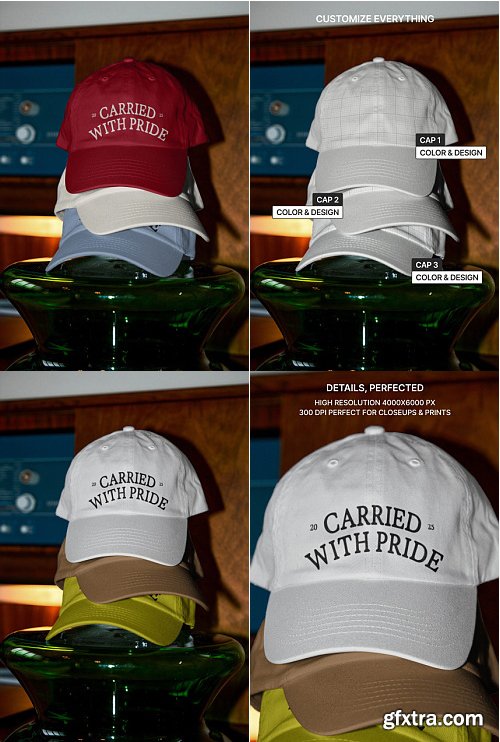 Scene Number Mockup - S#2 DTW Cap 02 Mockup