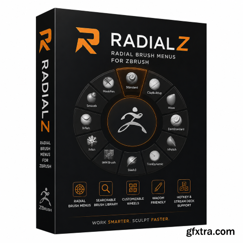 RadialZ v1.4.5 for Zbrush