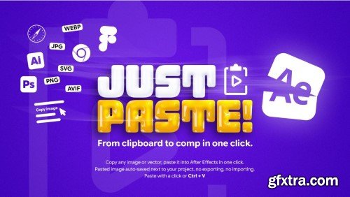 Aescripts - JustPaste v1.0
