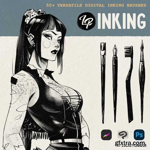 Lucas Peinador - LP Inking Brushes