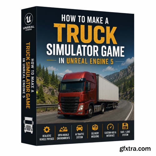 Udemy - How To Make a Truck Simulator Game in Unreal Engine 5