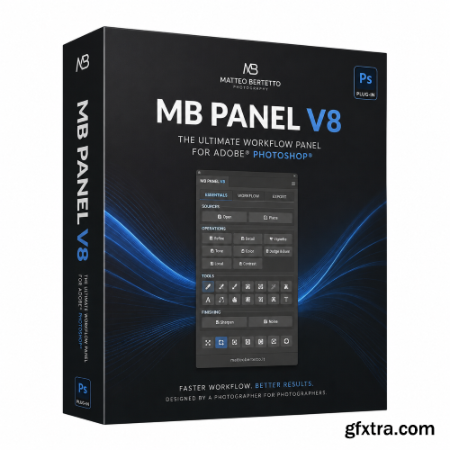 Matteobertetto - MB Panel V8 Plug-in for Photoshop Win/Mac Matteobertetto - MB Panel V8 Plug-in for Photoshop Win/Mac