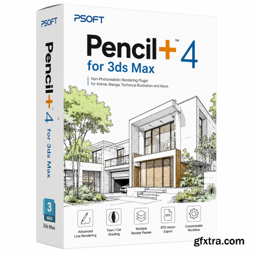 PSOFT Pencil+ for 3ds Max v4.2.7