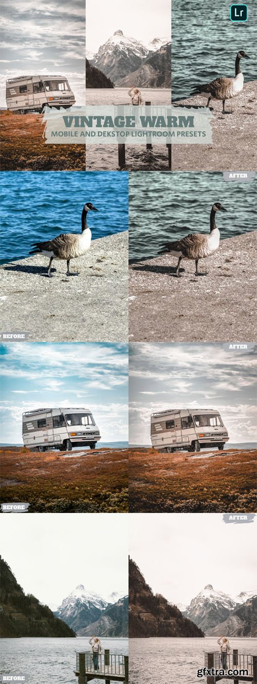 Vintage Warm - Mobile & Dekstop Lightroom Presets