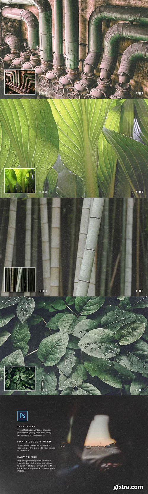 TEXTURIZER - Grainy Effect for Photoshop