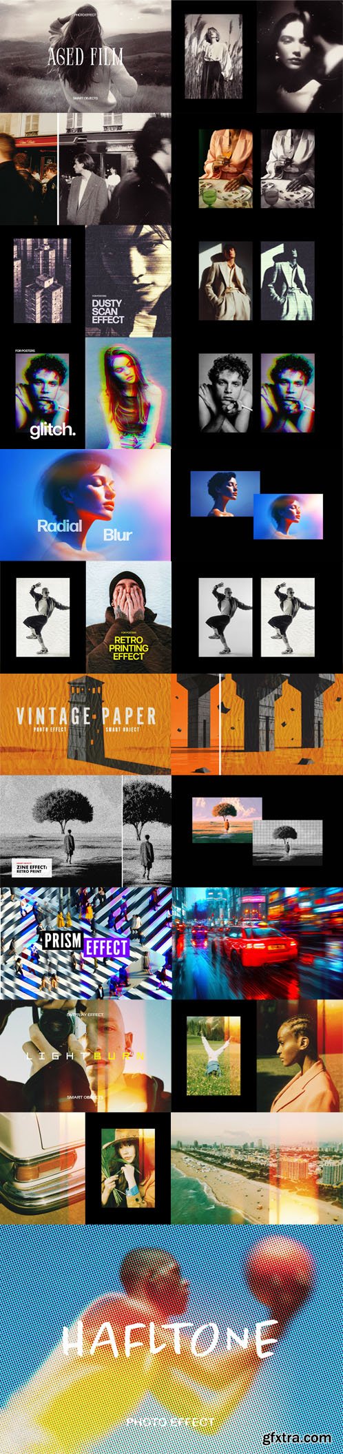 Best 10 New Photo Effects for Photoshop