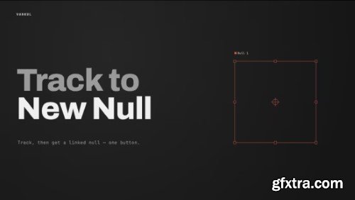 Aescripts - Track to New Null v1.0