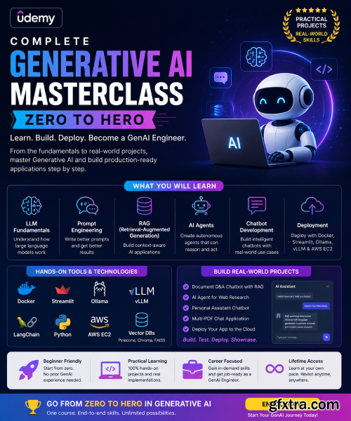 Udemy - Complete Generative AI Masterclass Zero to Hero: Magnific AI