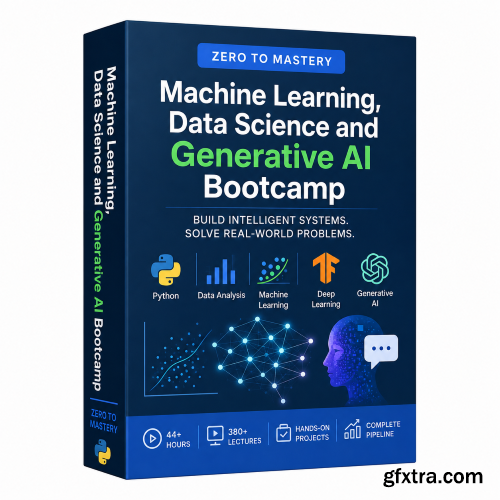 Udemy - Machine Learning, Data Science and Generative AI Bootcamp