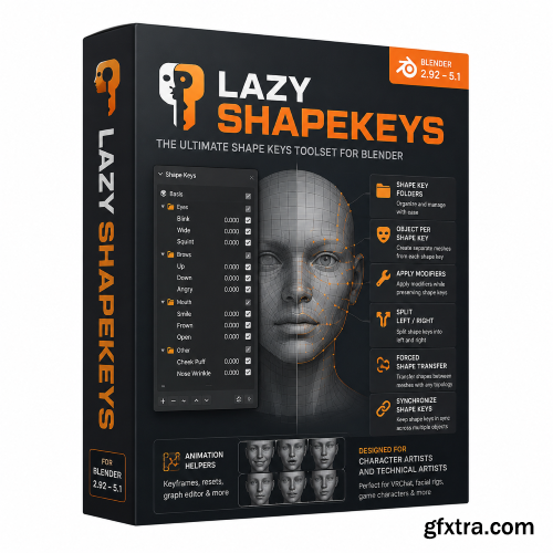 Lazy Shapekeys v1.9.0 for Blender