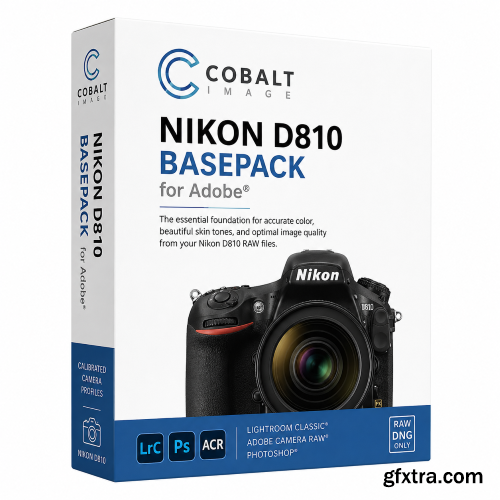 Cobalt Image - BasePack for Adobe for Nikon D810