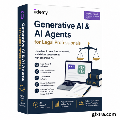 Udemy - ChatGPT, Claude & AI Tools for Lawyers: Research & Drafting