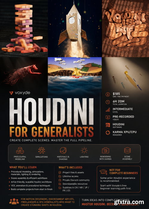 Voxyde - Houdini For Generalists