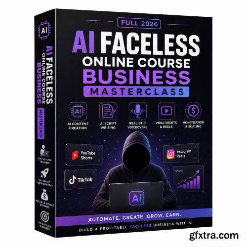 Udemy - FULL 2026 AI Faceless Online Course Business Masterclass