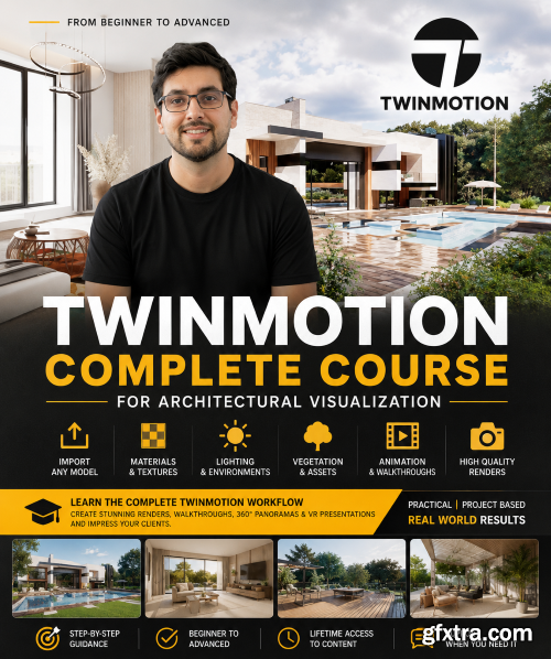 Udemy - Twinmotion: Complete Course for Architectural Visualization