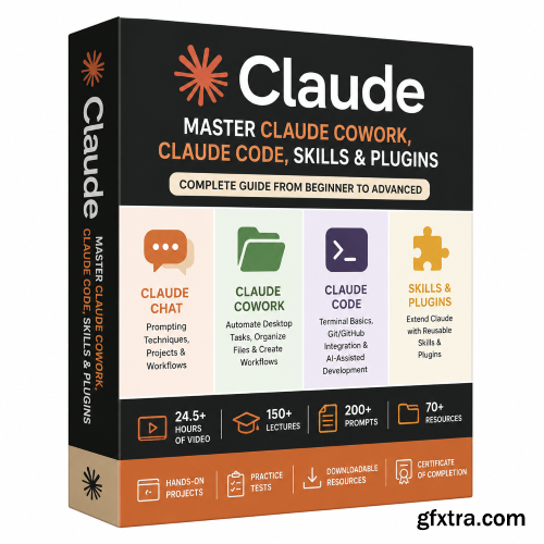 Udemy - Master Claude AI: Learn Claude Chat, Co-Work and Claude Code