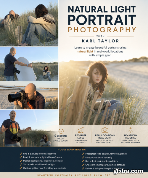 Visual Education - Karl Taylor - Natural Light Portrait