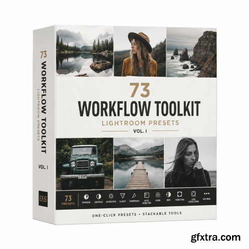 Dreams and Sparks - 73 Workflow Toolkit Lightroom Presets Vol. I