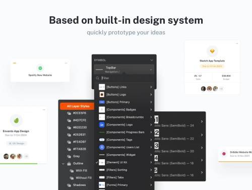'IOTask - web UI kit for project management apps'