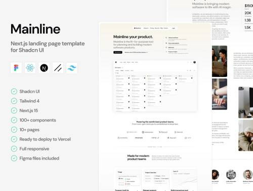 'Mainline - Nextjs Template'