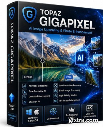 Topaz Gigapixel Pro 1.3.6 Topaz Gigapixel Pro 1.3.6