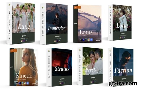 GAMUT - Signature Collection LUTS + PowerGrade