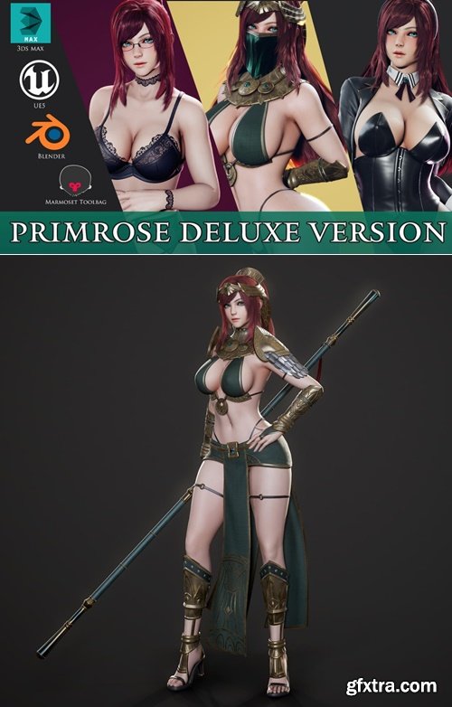 Artstation - Primrose Deluxe Version - Game Ready