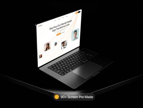 'Mentalix - Website Mental Health UI KIT'