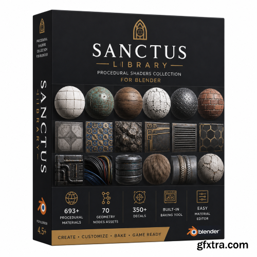 SuperhiveMarket - Sanctus Library - Procedural Materials v3.4.16