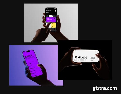 Wannathis - Hands Phone Mockups