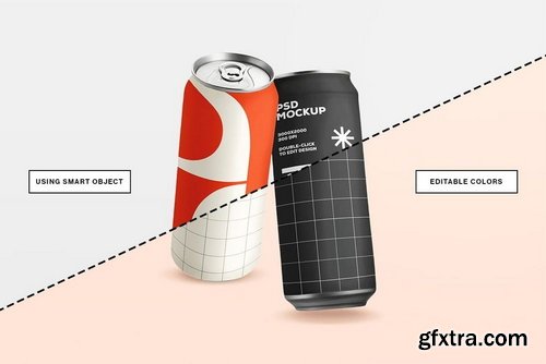 Sagesmask - Leaning Soda Can Mockup Sagesmask - Leaning Soda Can Mockup