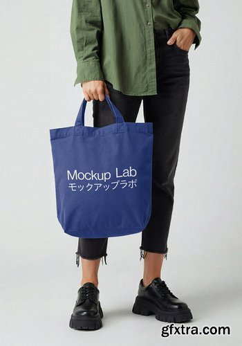 Mockup Lab - Tote Bag 07ML Mockup