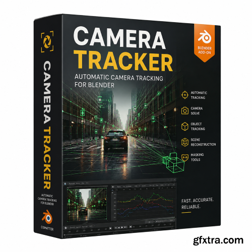 Superhive Market - Camera Tracker v6.01 for Blender