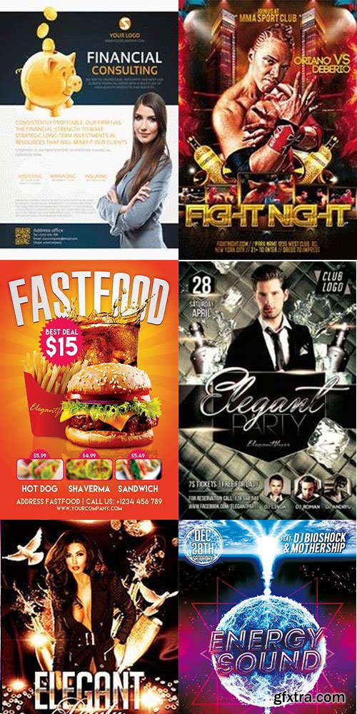 Elegantflyer Premium Mixed Flyer Collections #3 26xPSD