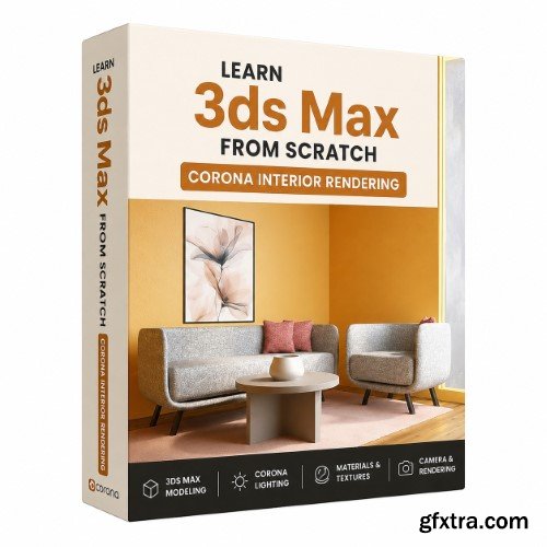 Udemy - Learn 3ds Max from Scratch: Corona Interior Rendering