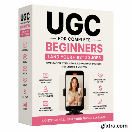 Udemy - UGC for Complete Beginners: Land Your First 20 Jobs